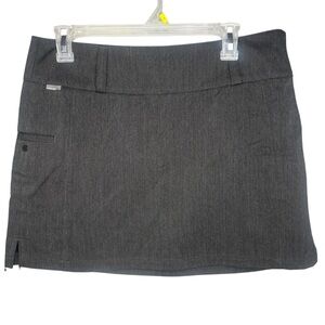 Icebreaker skirt wool blend Gray Mini Pencil women’s size 29 hiking outdoors